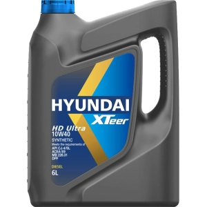 Aceite de motor Hyundai XTeer Ultra HD 10W-40 6L