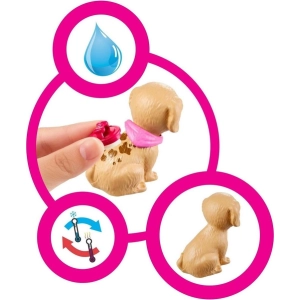 Barbie Blonde and Pet Boutique Playset GRG90