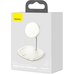 BASEUS Swan Magnetic Desktop Bracket Wireless Charger