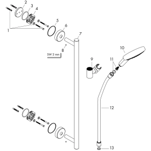 Hansgrohe Raindance Select S 120 26322000