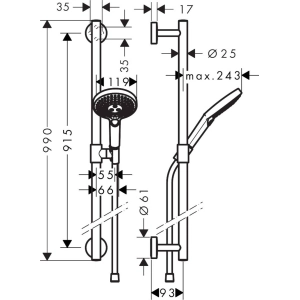 Hansgrohe Raindance Select S 120 26322000