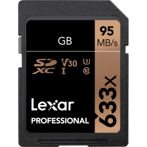 Tarjeta de memoria Lexar Professional 633x SDXC UHS-I U3 V30