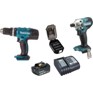 Juego de herramientas eléctricas Makita DLX2336SX2