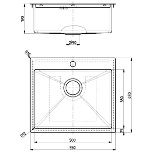 Fregadero Alveus Quarto 10