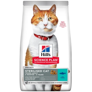 Comida para gatos Hills SP Sterilised Young Adult Tuna 10 kg