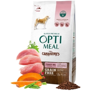 Optimeal Carnivores Turkey Vegetables 10 kg