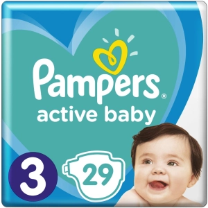 Pañales Pampers Active Baby 3 / 29 pcs