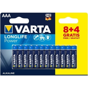 Acumulador / batería Varta Longlife Power 12xAAA