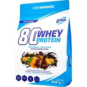 Proteína 6Pak Nutrition 80 Whey Protein 0,908 kg