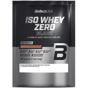 Proteína BioTech Iso Whey Zero Black 0,03 kg