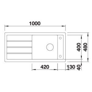 Blanco Mevit XL 6S 518364