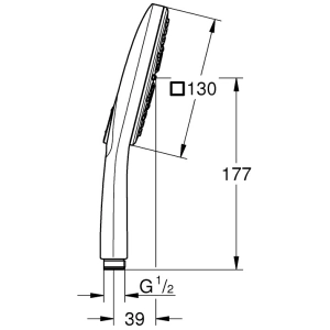 Grohe Rainshower SmartActive 130 26582000