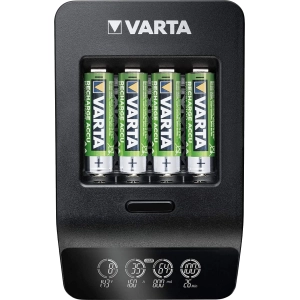 Cargador de batería Varta LCD Smart Plus Charger + 4xAA 2100 mAh