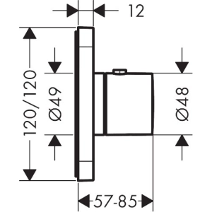 Axor Citterio E 36702000