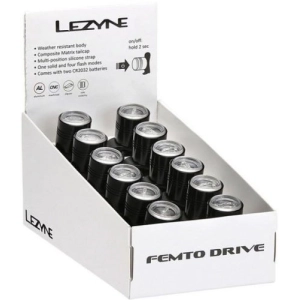 Luz de bicicleta Lezyne Femto Drive Box Set Front