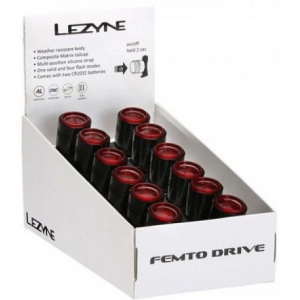 Luz de bicicleta Lezyne Femto Drive Box Set Rear