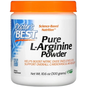 Aminoácidos Doctors Best Pure L-Arginine Powder 300 g