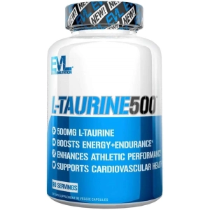 Aminoácidos EVL Nutrition L-Taurine 500 90 cap