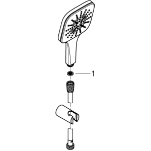 Grohe Rainshower SmartActive 130 Cube 26589000