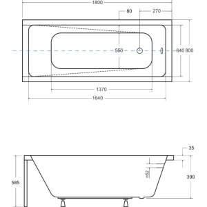 Besco Modern 180x80