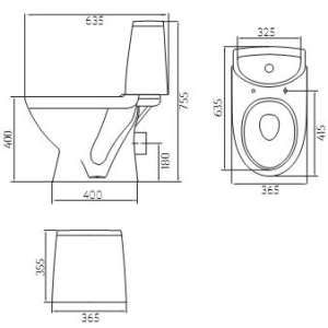 Inodoro Kolo Runa L89200