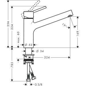 Hansgrohe Talis M52 32857000