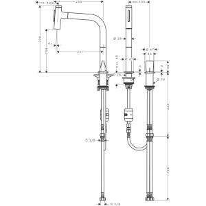 Hansgrohe Metris Select M71 73819000