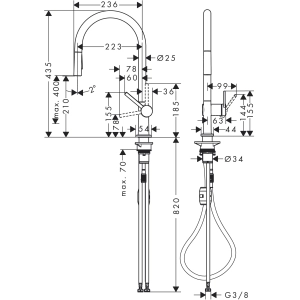 Hansgrohe Talis M54 72800000