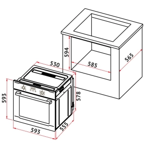 Perfelli BOE 61084 WH