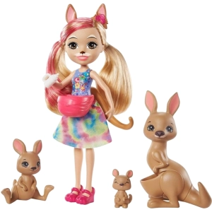 Muñeca Enchantimals Kamilla Kangaroo GTM31