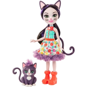 Muñeco Enchantimals Ciesta Cat and Climber GJX40