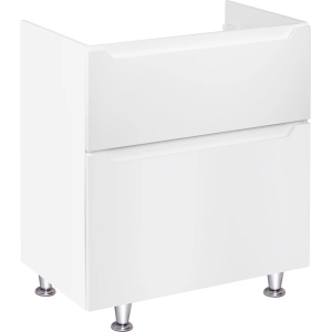 Mueble bajo lavabo Q-tap Scorpio 70 QT1473TNB701W