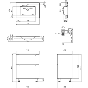 Muebles de lavabo