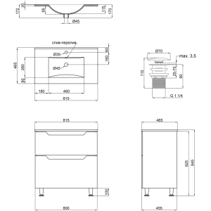 Muebles de lavabo