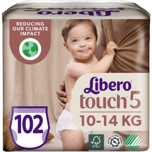 Pañales Libero Touch Pants 5 / 102 pcs