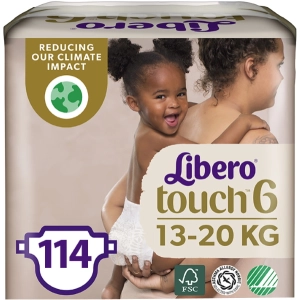 Pañales Libero Touch Open 6 / 114 pcs