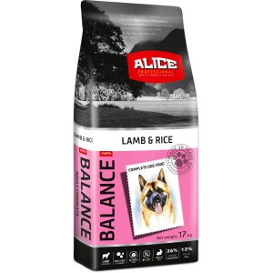 Comida para perros Alice Balance Lamb and Rice 17 kg