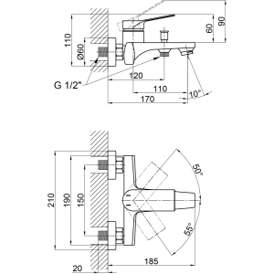 Q-tap Skalna 3026101DC