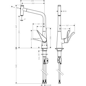 Hansgrohe Metris Select M71 14786000