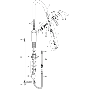 Hansgrohe Focus M41 31833000