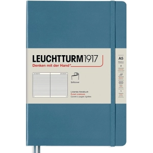 Portátil Leuchtturm1917 Ruled Rising Colours Soft Stone Blue