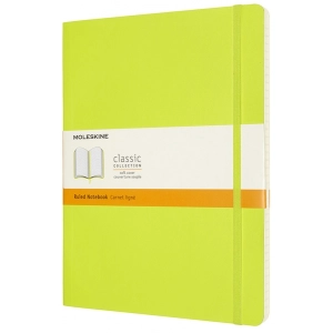 Bloc de notas Moleskine Ruled Soft Notebook Large lime