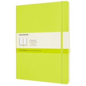 Bloc de notas Moleskine Plain Soft Notebook Large lime