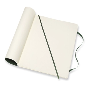 Moleskine Plain Soft Notebook Large Green