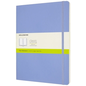 Bloc de notas Moleskine Plain Soft Notebook Large Blue