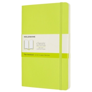 Bloc de notas Moleskine Plain Notebook Large Soft Lime