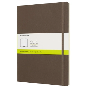 Bloc de notas Moleskine Plain Notebook A4 Soft Brown