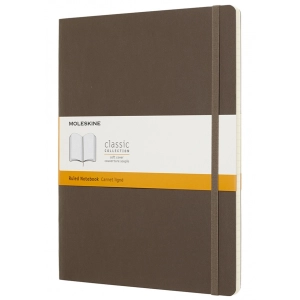 Bloc de notas Moleskine Ruled Notebook A4 Soft Brown