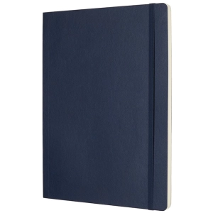 Moleskine Plain Notebook A4 Soft Sapphire