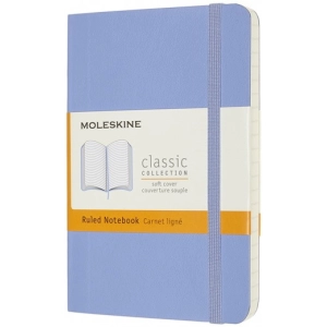 Bloc de notas Moleskine Ruled Notebook Pocket Soft Blue